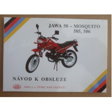 NÁVOD K OBSLUZE - 50/585 MOSQUITO - (ORIGINÁL)